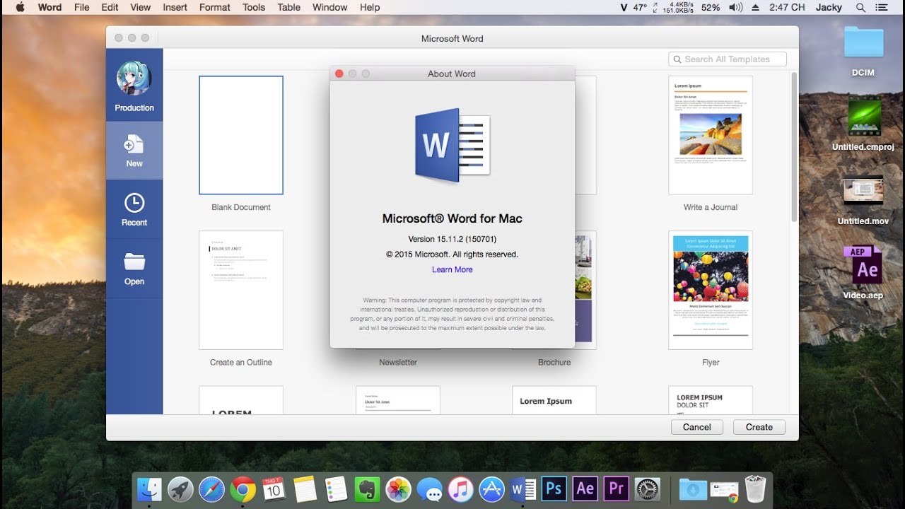 microsoft office 2016 for mac os x torrent